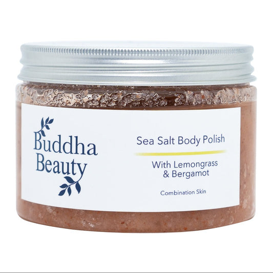 Lemongrass and Bergamot Body Scrub - Buddha Beauty Skincare