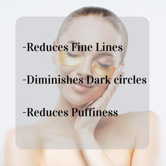 24k Gold Gel Eye Pad Single Sachet #skincare#