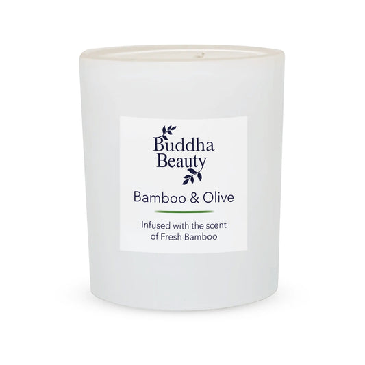 Bamboo & Olive Room Candle #skincare#