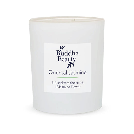 Oriental Jasmine Room Candle - Buddha Beauty Skincare Room Candle #vegan# #cruelty-free# #skincare#
