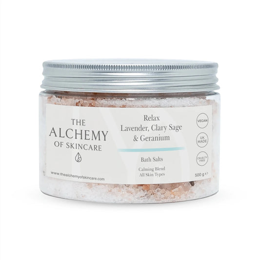 Relax Detox Bath Salts with Lavender #skincare#