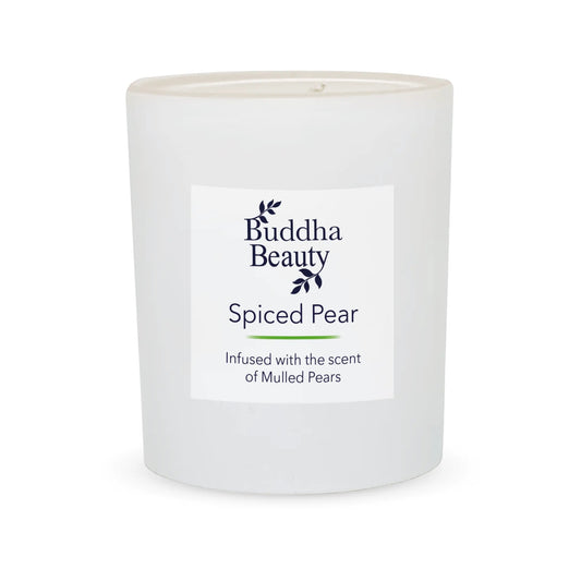 Spiced Pear Room Candle - Buddha Beauty Skincare Room Candle #vegan# #cruelty-free# #skincare#