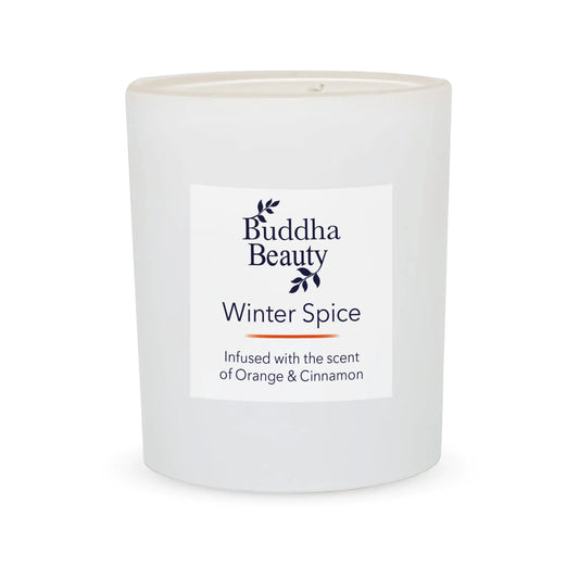 Winter Spice Room Candle - Buddha Beauty Skincare Room Candle #vegan# #cruelty-free# #skincare#