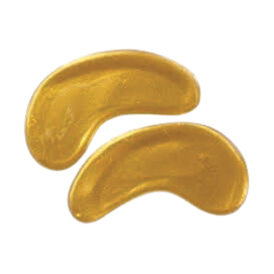 24k Gold Gel Eye Pad | SINGLE SACHET | x3 - Buddha Beauty Skincare GEL EYE PADS #vegan# #cruelty-free# #skincare#