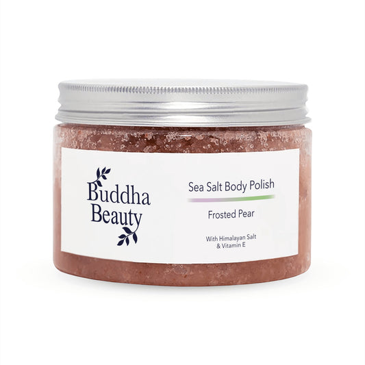 Frosted Pear Body Scrub - Buddha Beauty Skincare Body scrub #vegan# #cruelty-free# #skincare#