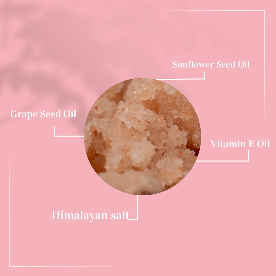 Hypoallergenic Himalayan & Sea Salt Body Scrub - Buddha Beauty Skincare Bath & Body #vegan# #cruelty-free# #skincare#