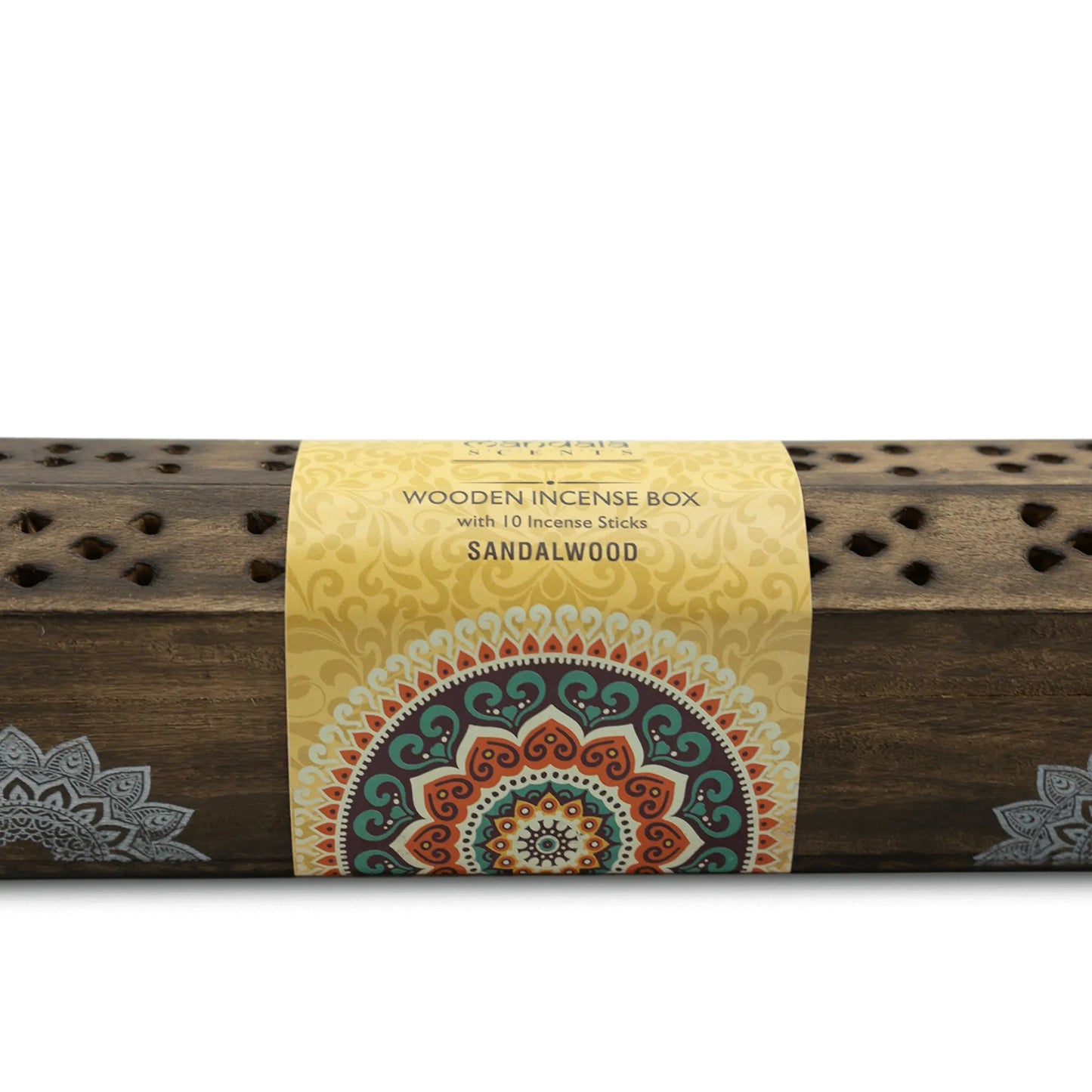 Mandala Incense Gift Set In Wooden Box - Buddha Beauty Skincare #vegan# #cruelty-free# #skincare#