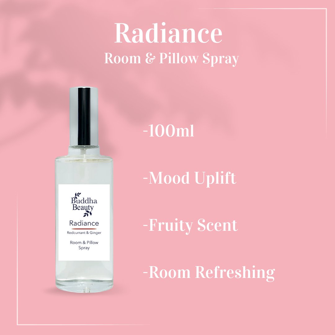 Radiance Redcurrant & Ginger Room Fragrance Collection - Buddha Beauty Skincare Room Candle #vegan# #cruelty-free# #skincare#