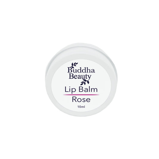 Rose Lip Balm - Buddha Beauty Skincare LIP BALM #vegan# #cruelty-free# #skincare#