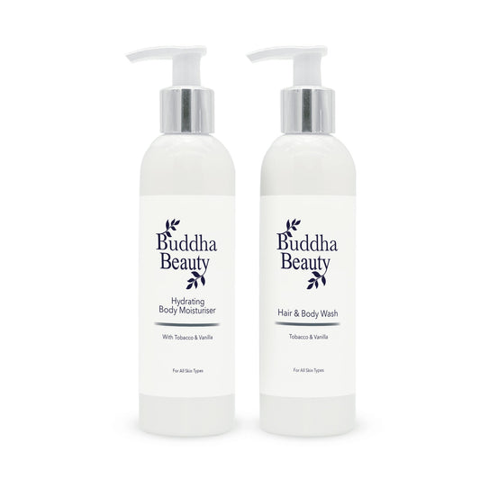 Tobacco & Vanilla Body Care Sets - Buddha Beauty Skincare Skincare Sets #vegan# #cruelty-free# #skincare#