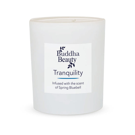 Tranquility Spring Bluebell Room Fragrance Collection - Buddha Beauty Skincare Room Candle #vegan# #cruelty-free# #skincare#