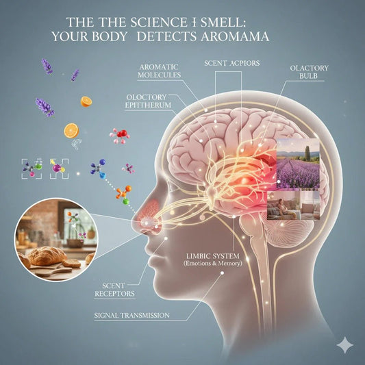 Discover why you stop smelling your essential oils. Learn about nose blindness, scent science, and simple aromatherapy tips to refresh your senses. - Buddha Beauty Skincare