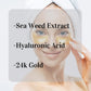 24k Gold Gel Eye Pad Single Sachet #skincare#