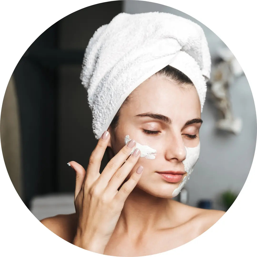 face mask, clay mask, 