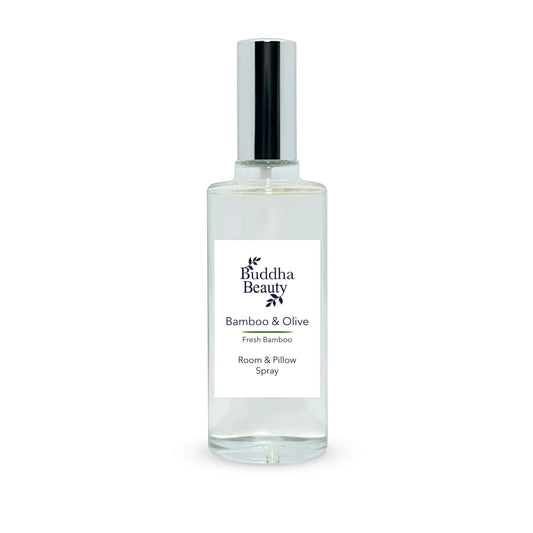 Bamboo & Olive Room & Pillow Spray - Buddha Beauty Skincare HOME #vegan# #cruelty-free# #skincare#