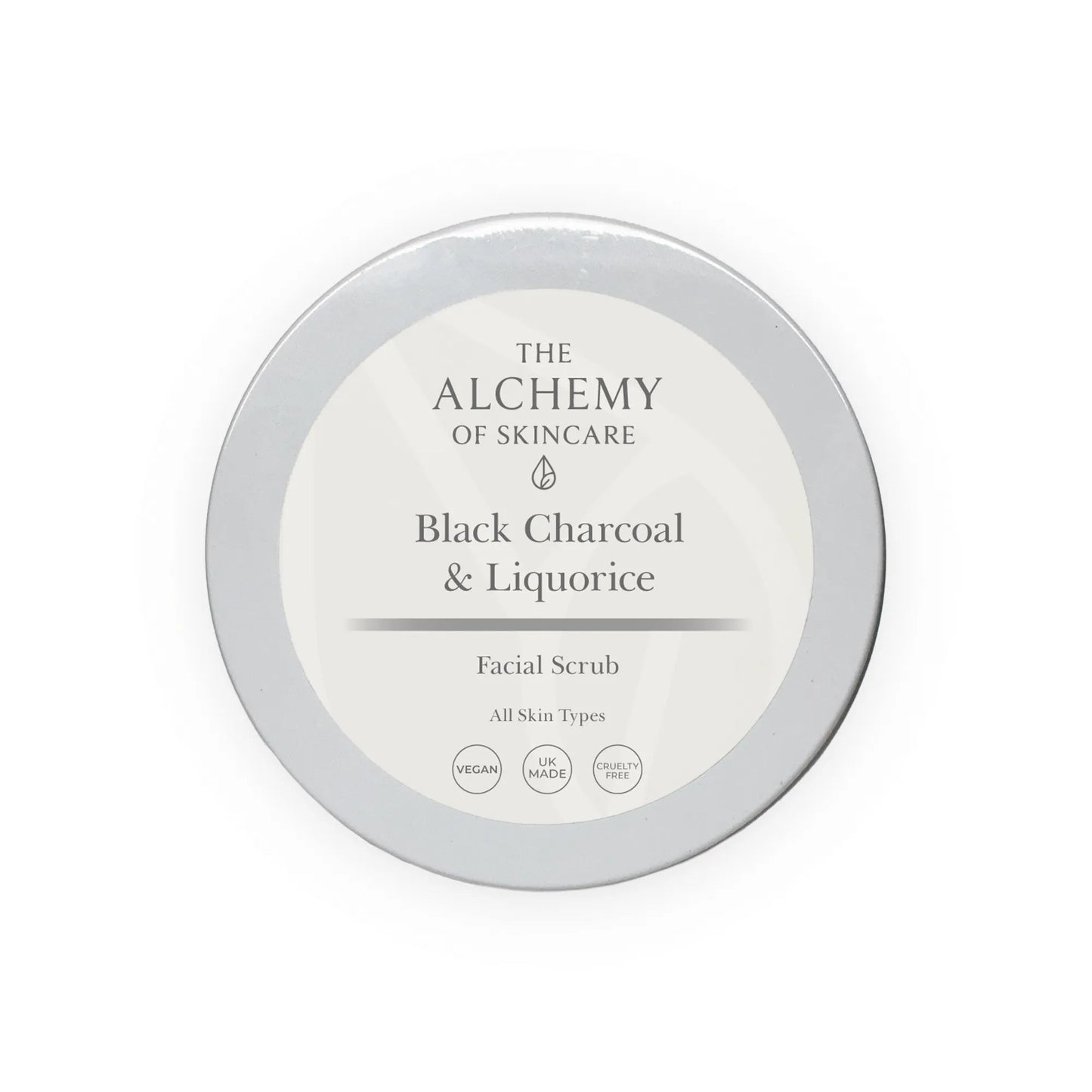 Black Charcoal & Liquorice Skin Polish Facial Scrub #skincare#