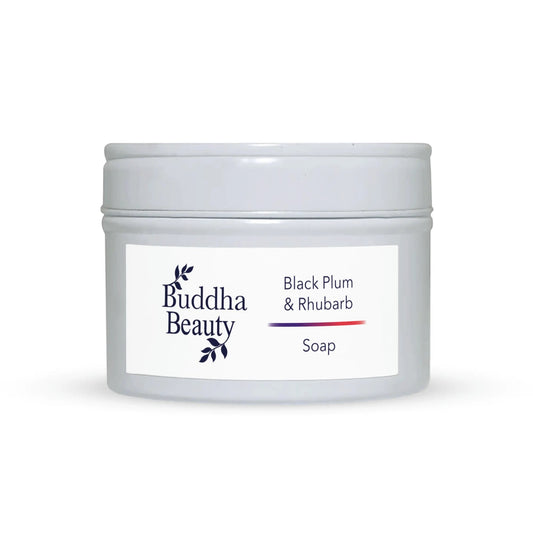 Black Plum & Rhubarb Soap Bar - Buddha Beauty Skincare Soap Bar #vegan# #cruelty-free# #skincare#