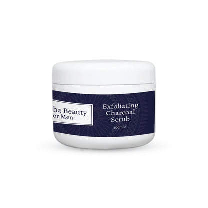 Charcoal & Liquorice Men's Facial Polish #skincare#