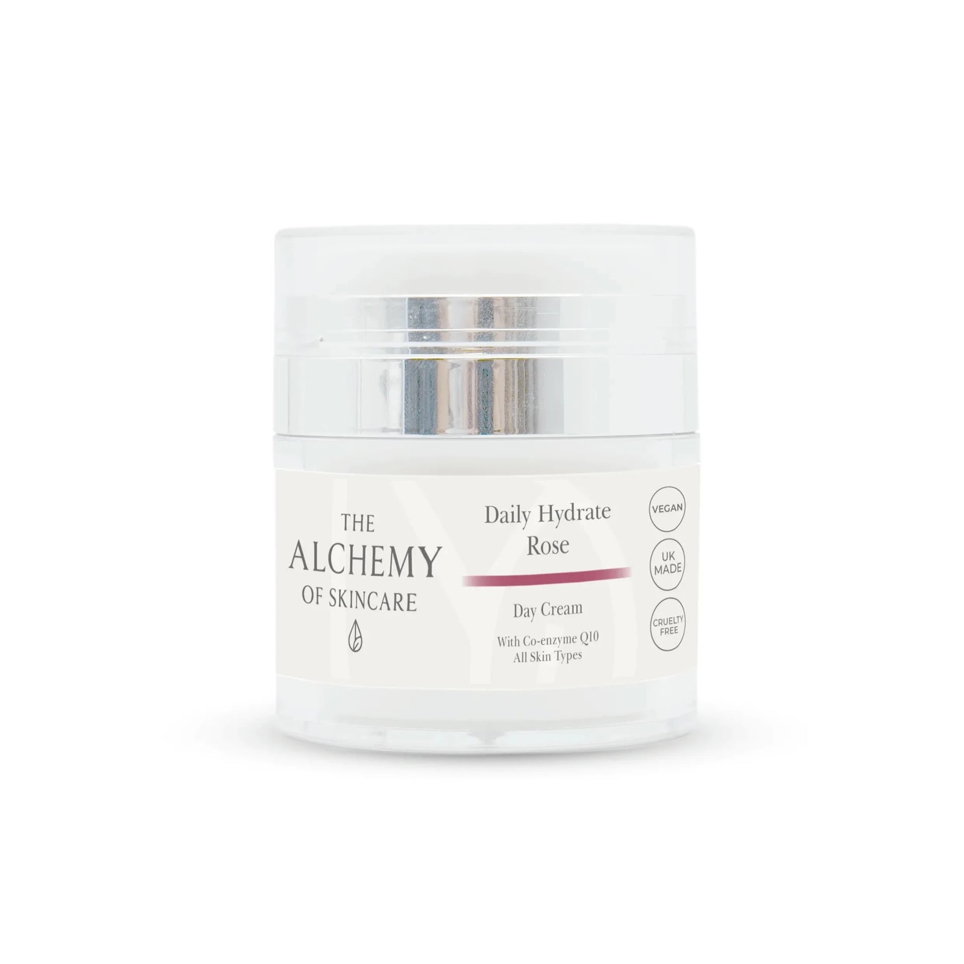 Daily Hydrate Organic Day Cream with Rose & Co - Enzyme Q10 #skincare#