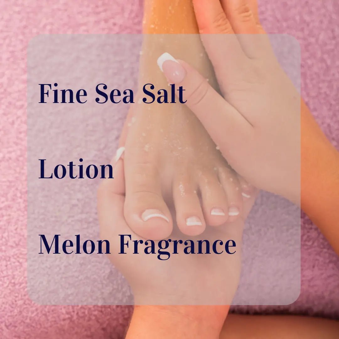 Exotic Berry & Melon Foot Scrub #skincare#