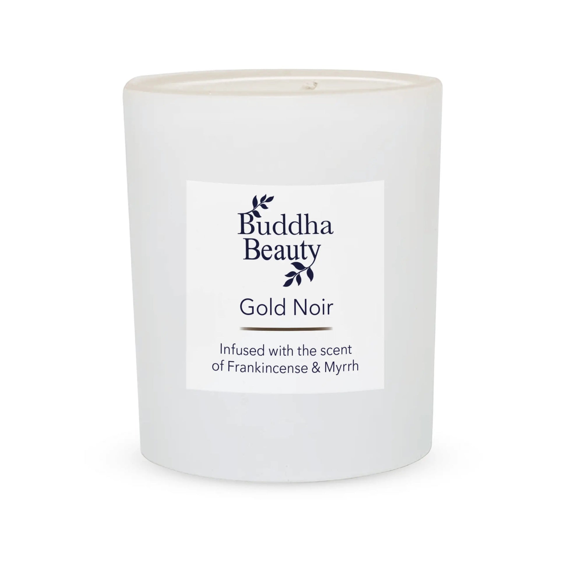 Gold Noir Frankincense Room Candle - Buddha Beauty Skincare Room Candle #vegan# #cruelty-free# #skincare#