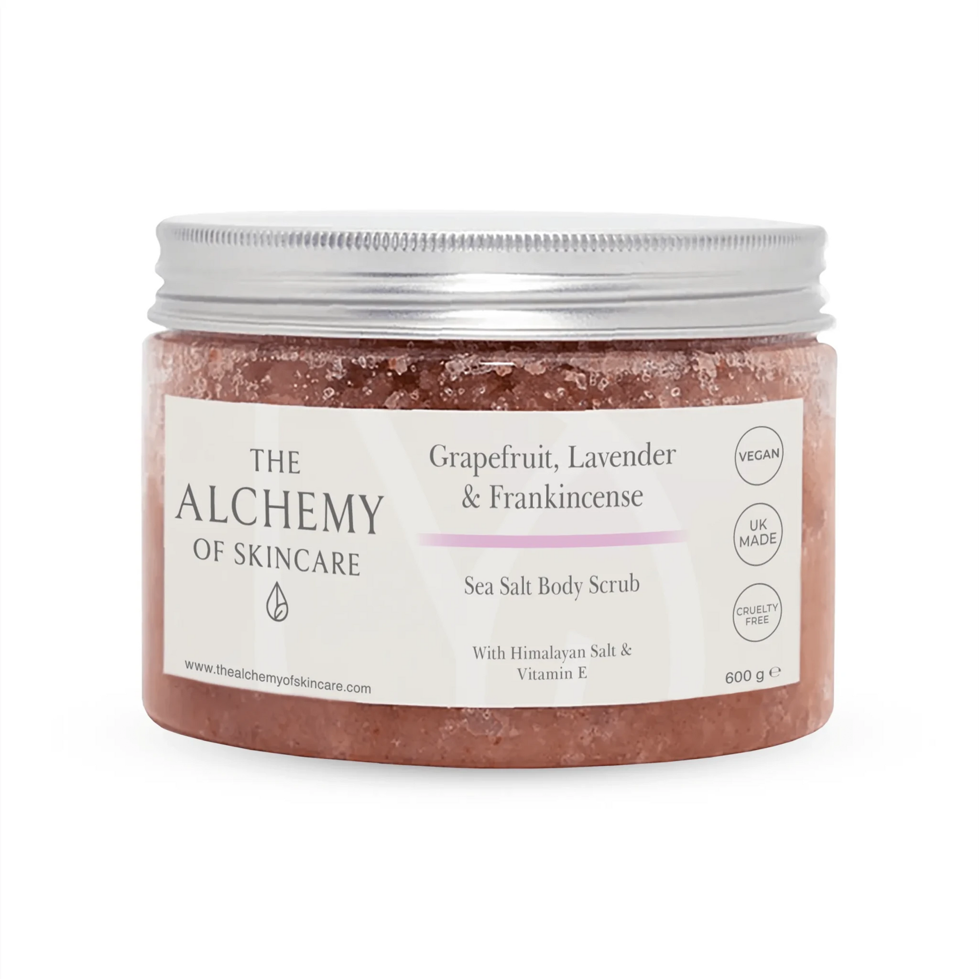 Grapefruit, Lavender & Frankincense Himalayan & Sea Salt Body Scrub #skincare#