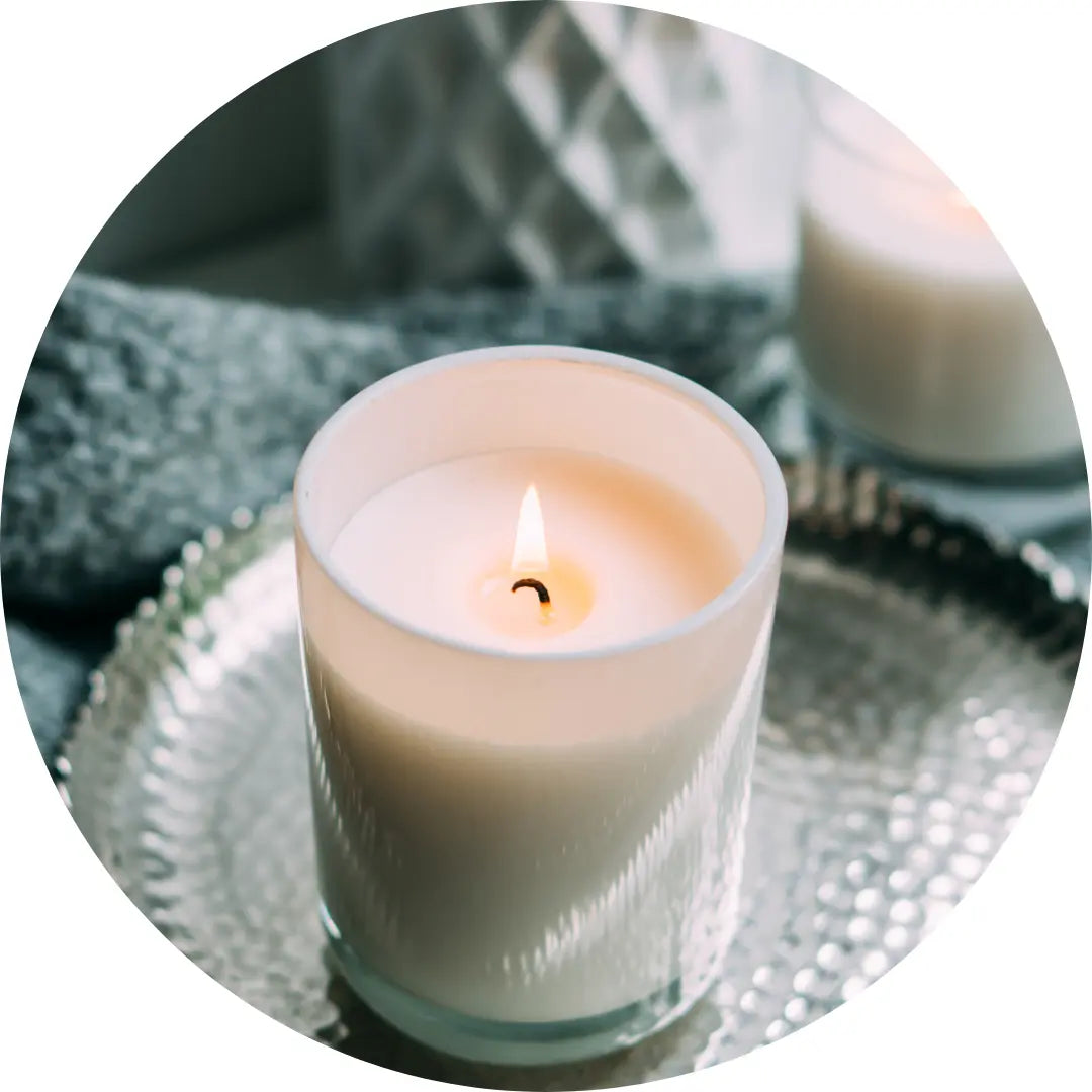 Room outlet fragrance candles