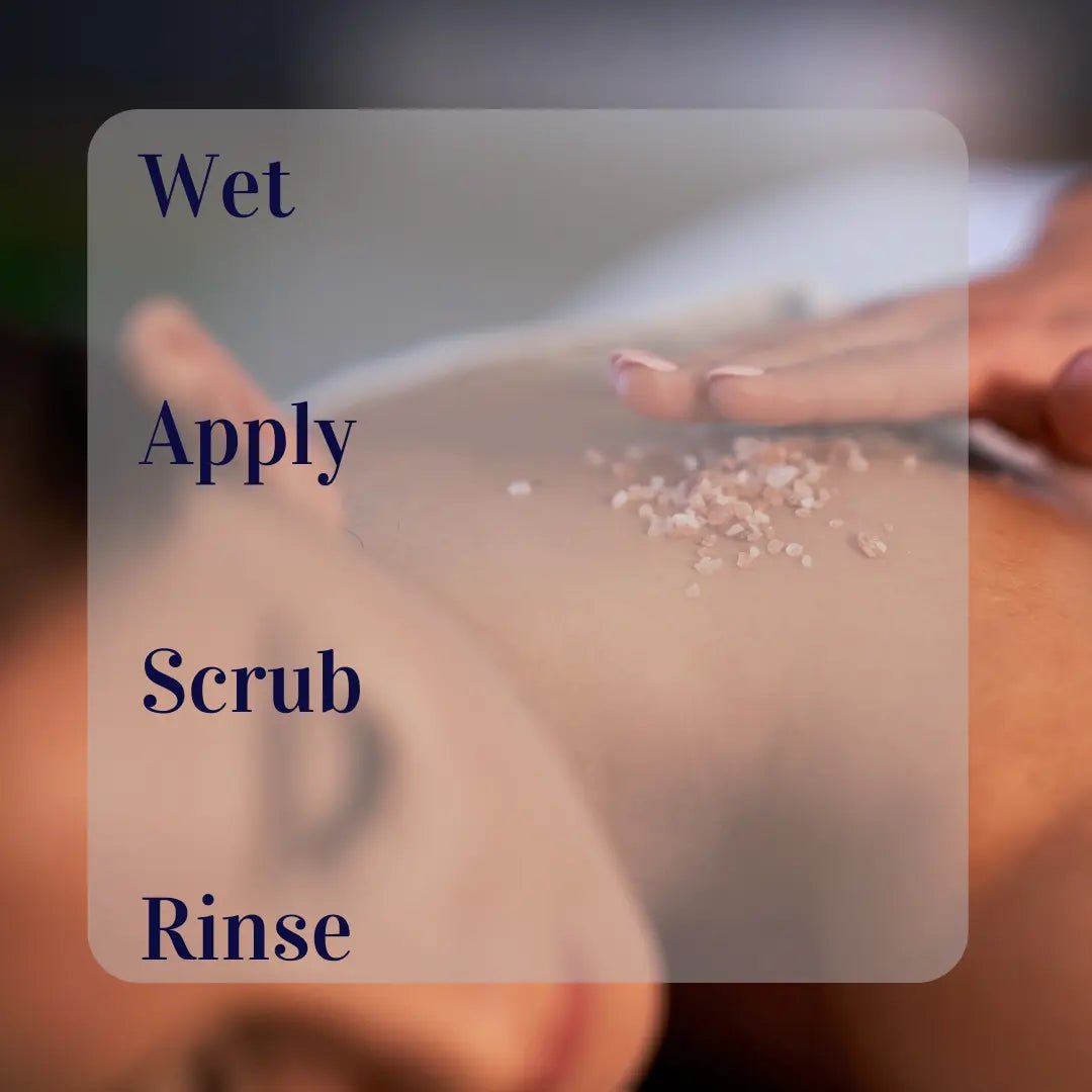 Hypoallergenic Himalayan & Sea Salt Body Scrub #skincare#