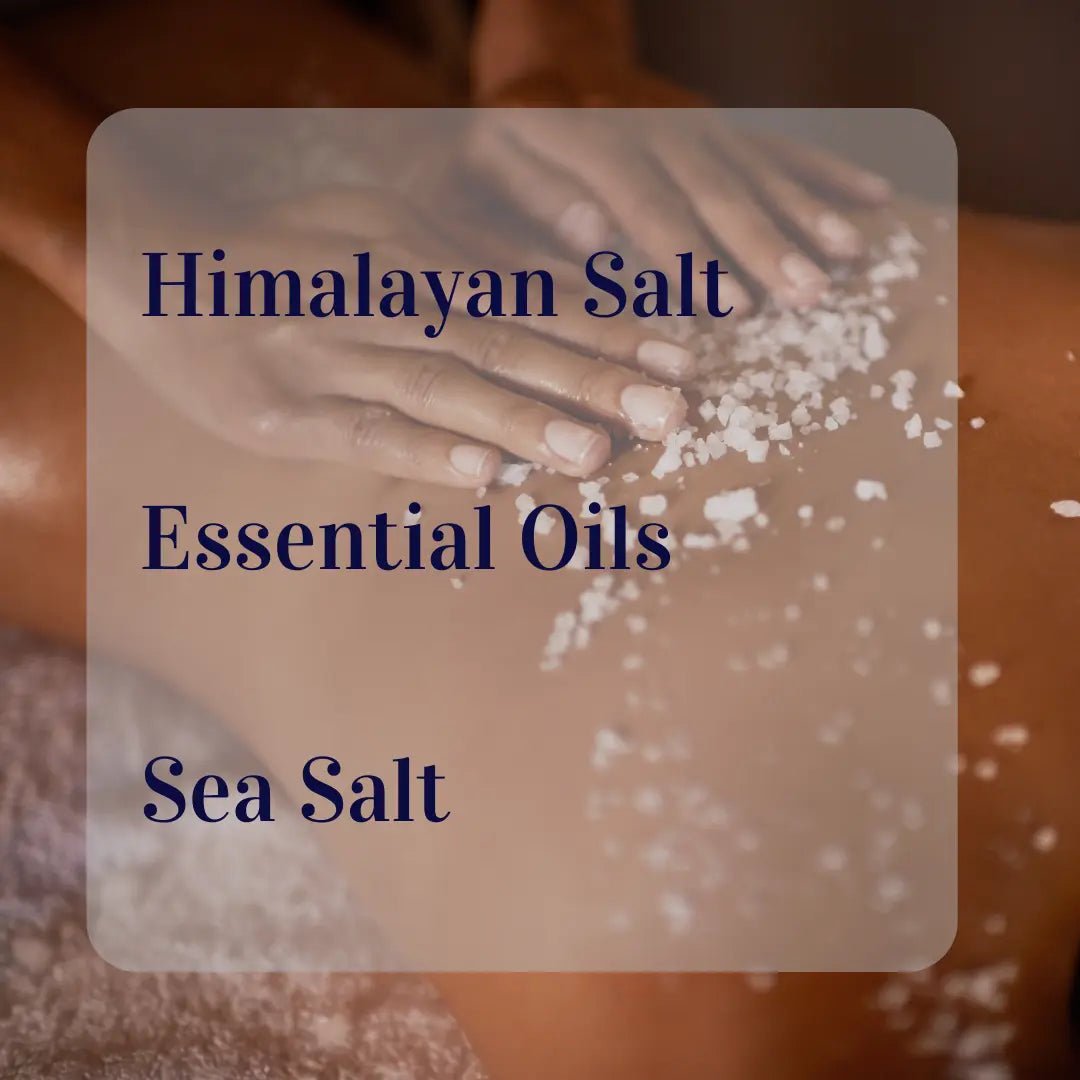 Hypoallergenic Himalayan & Sea Salt Body Scrub #skincare#