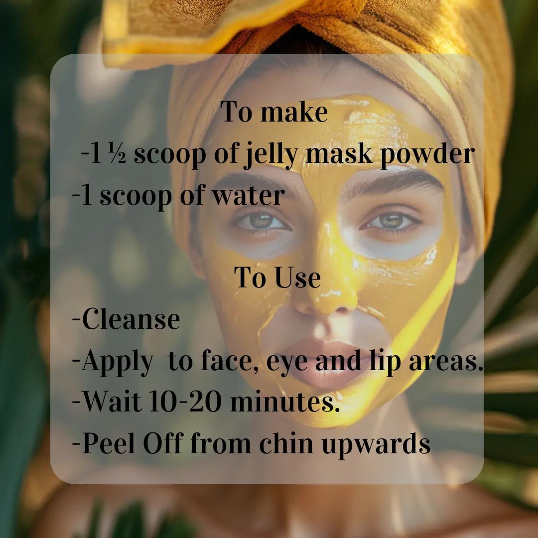 Lemon Flexi-Mask Jelly Face Mask (Trade) - Buddha Beauty Skincare Face Mask #vegan# #cruelty-free# #skincare#