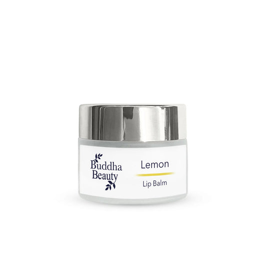 Lemon Lip Balm - Buddha Beauty Skincare LIP BALM #vegan# #cruelty-free# #skincare#