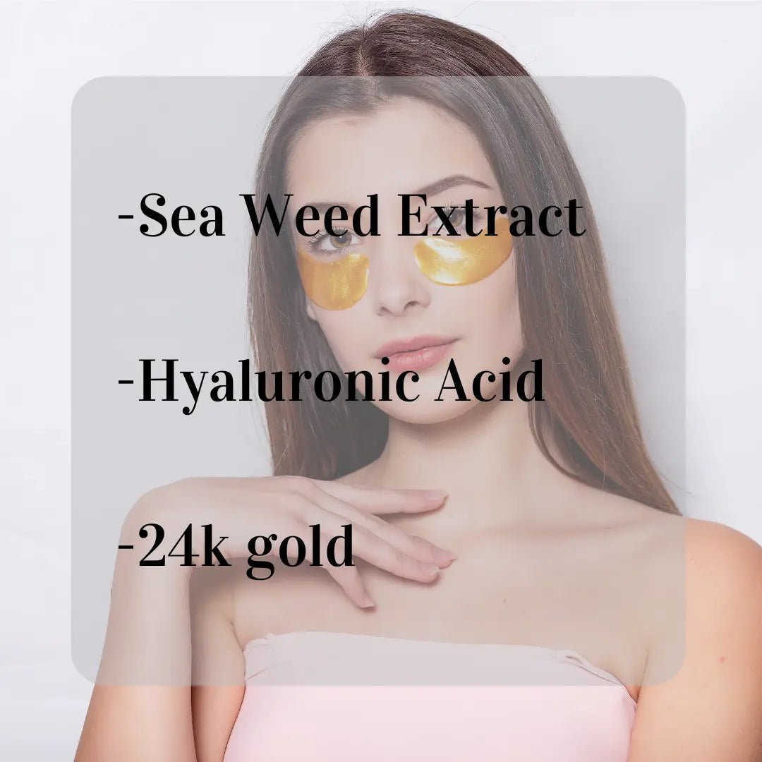 Regenerating 24K Gold Gel Eye Pads #skincare#