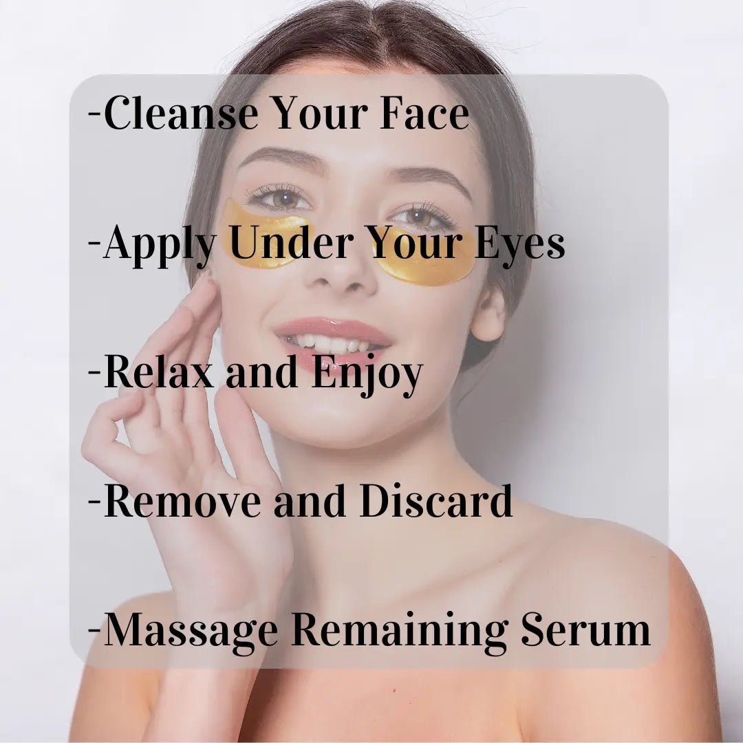 Regenerating 24K Gold Gel Eye Pads #skincare#