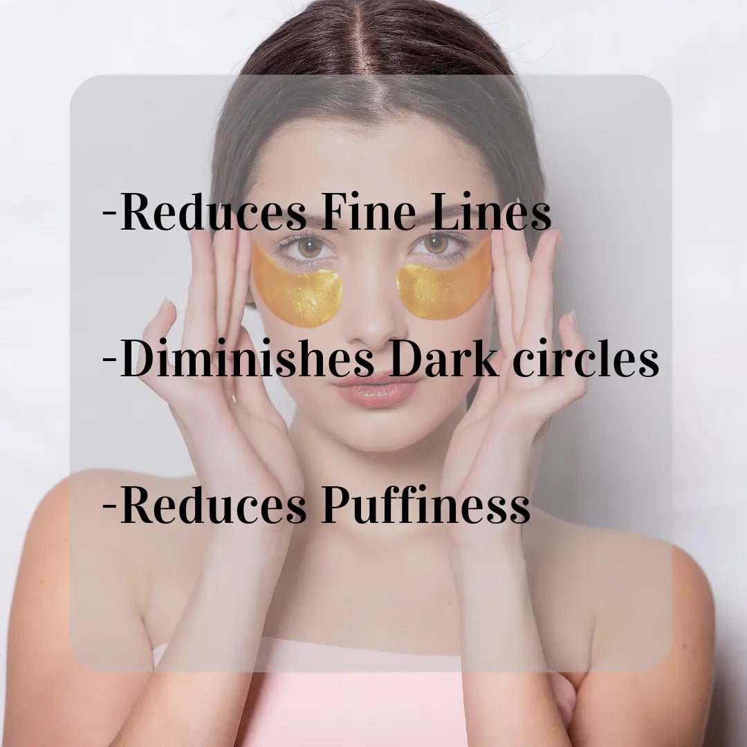 Regenerating 24K Gold Gel Eye Pads #skincare#
