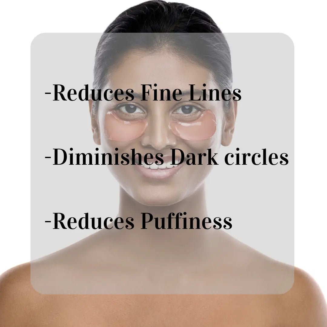 Revitalising Flexi-Gel Eye Pads with Rose Extract - Buddha Beauty Skincare GEL EYE PADS #vegan# #cruelty-free# #skincare#