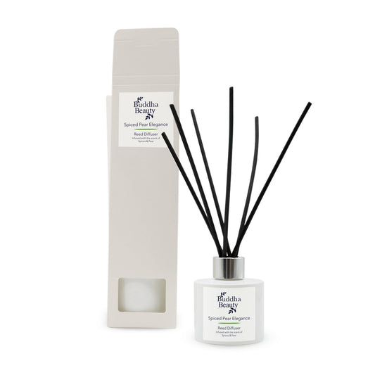 Spiced Pear Reed Diffusers - Buddha Beauty Skincare HOME #vegan# #cruelty-free# #skincare#