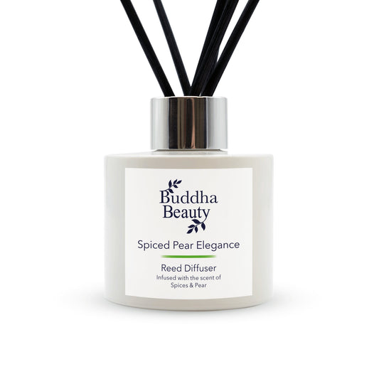 Spiced Pear Reed Diffusers - Buddha Beauty Skincare HOME #vegan# #cruelty-free# #skincare#