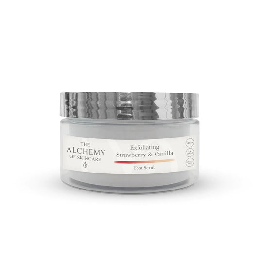 Strawberry & Vanilla Foot Scrub #skincare#