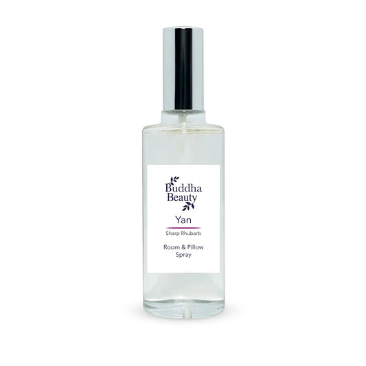 Yan Rhubarb Room & Pillow Spray - Buddha Beauty Skincare hom #vegan# #cruelty-free# #skincare#