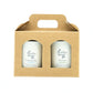 30cl Duo candle set| Choose any Two Scents - Buddha Beauty Skincare Room Candle #vegan# #cruelty-free# #skincare#