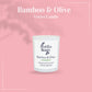 Bamboo & Olive Room Fragrance Collection - Buddha Beauty Skincare Room Candle #vegan# #cruelty-free# #skincare#