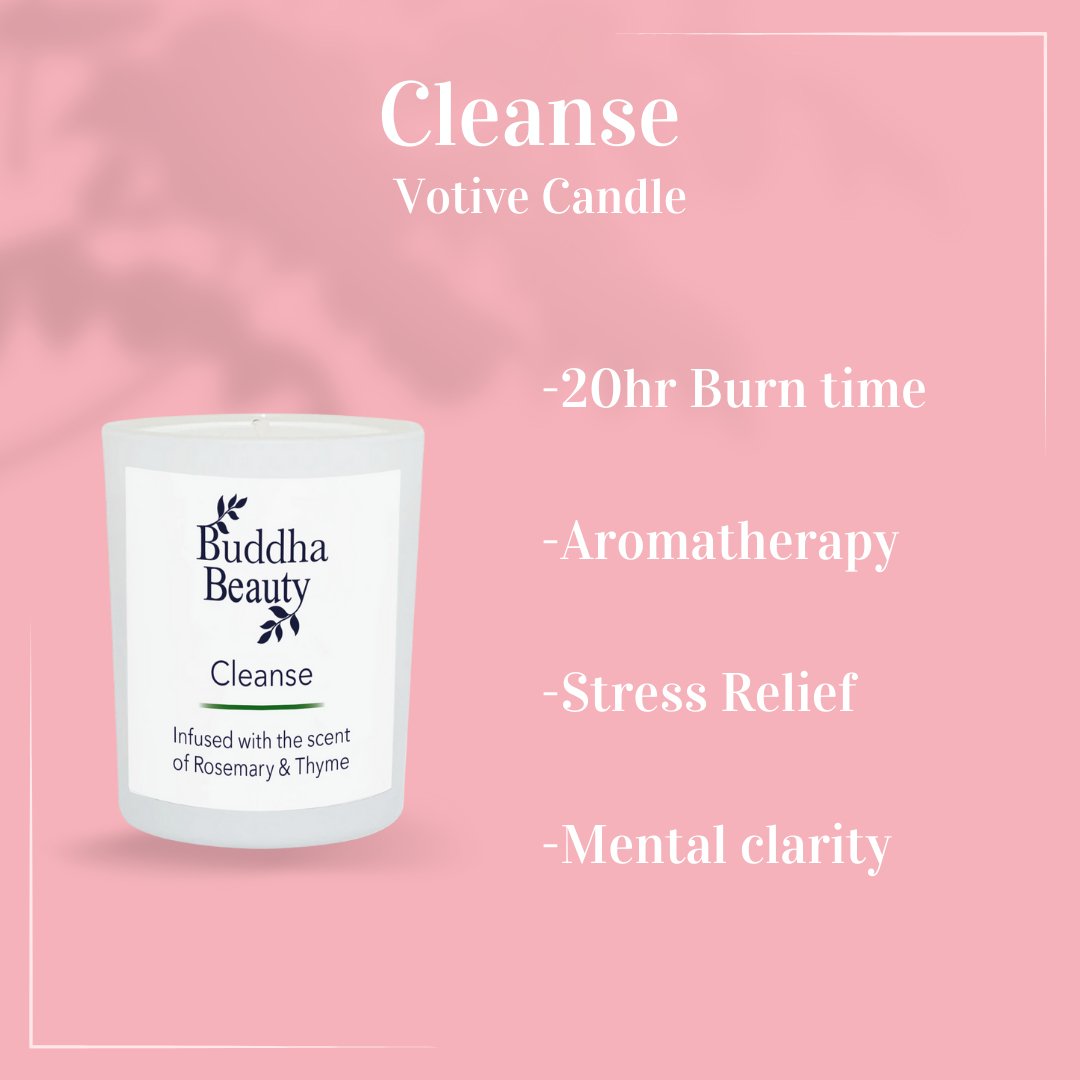 Cleansing Rosemary & Thyme Room Fragrance Collection - Buddha Beauty Skincare Room Candle #vegan# #cruelty-free# #skincare#