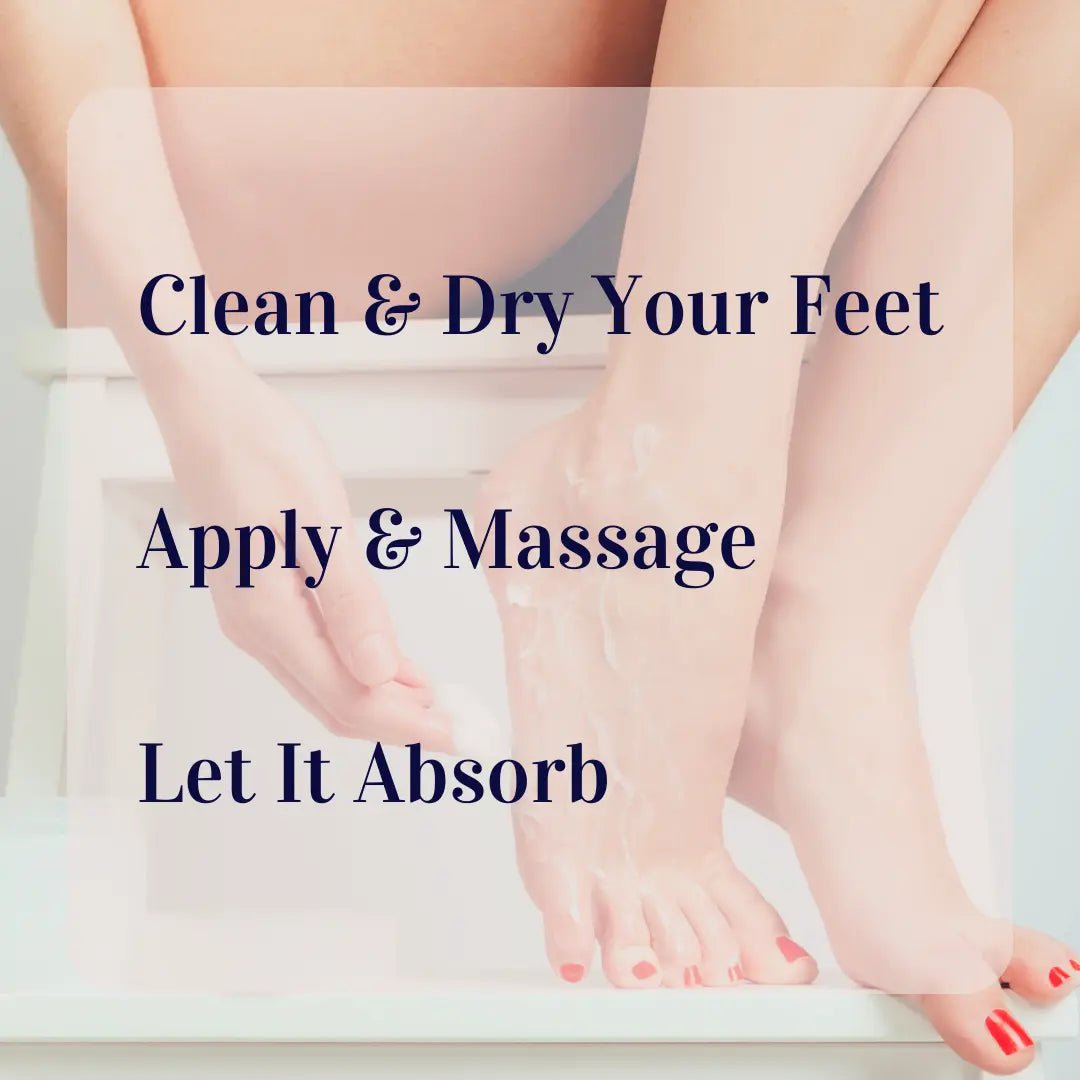 Cooling Foot Cream With Peppermint #skincare#