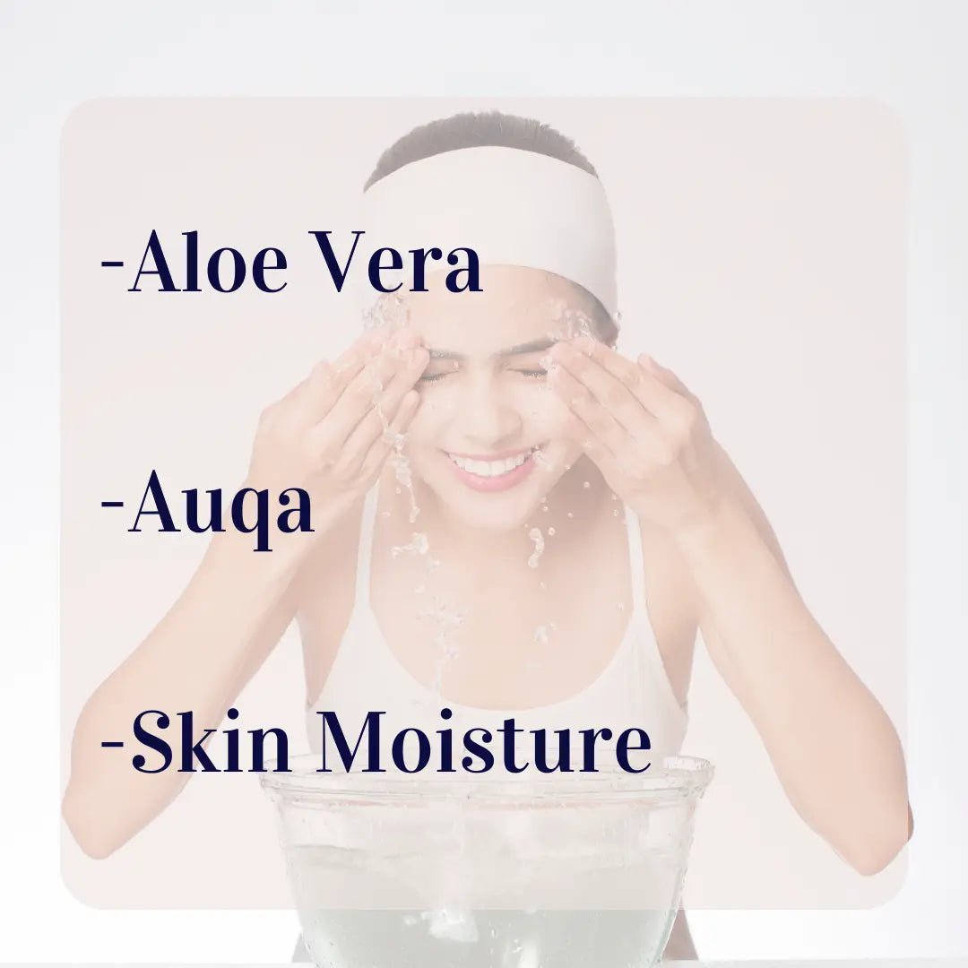 Cucumber & Aloe Facial Wash Gel Cleanser #skincare#