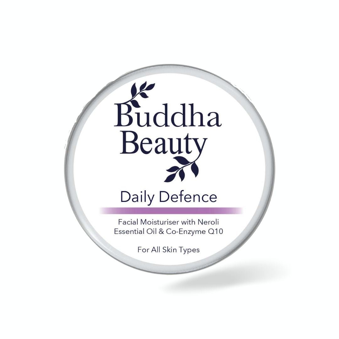 Daily Defence Organic Day Cream With Neroli & Co-Enzyme Q10 - Buddha Beauty Skincare Face Cream #vegan# #cruelty-free# #skincare#
