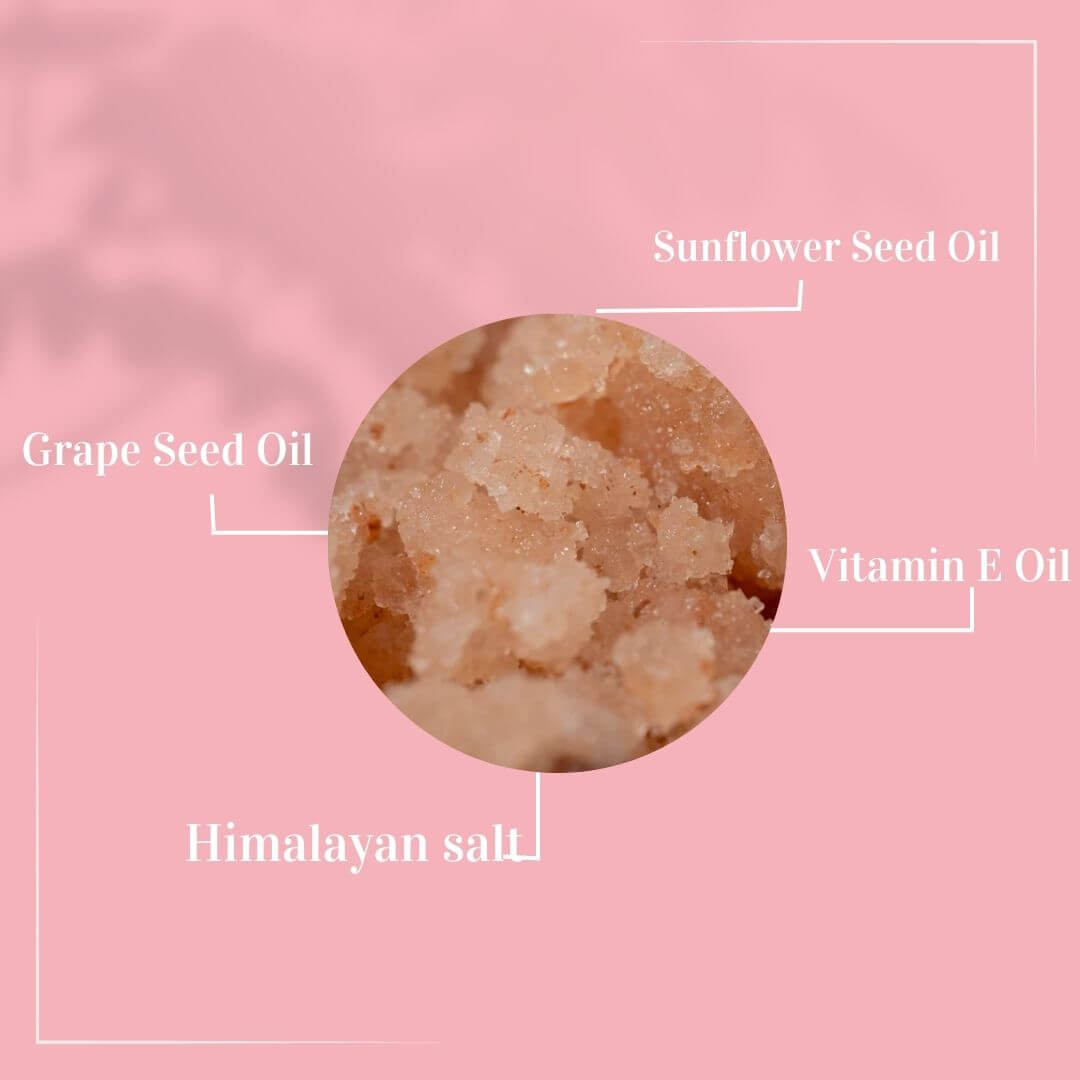 Frangipani & Himalayan Sea Salt Body Scrub - Buddha Beauty Skincare Body scrub #vegan# #cruelty-free# #skincare#