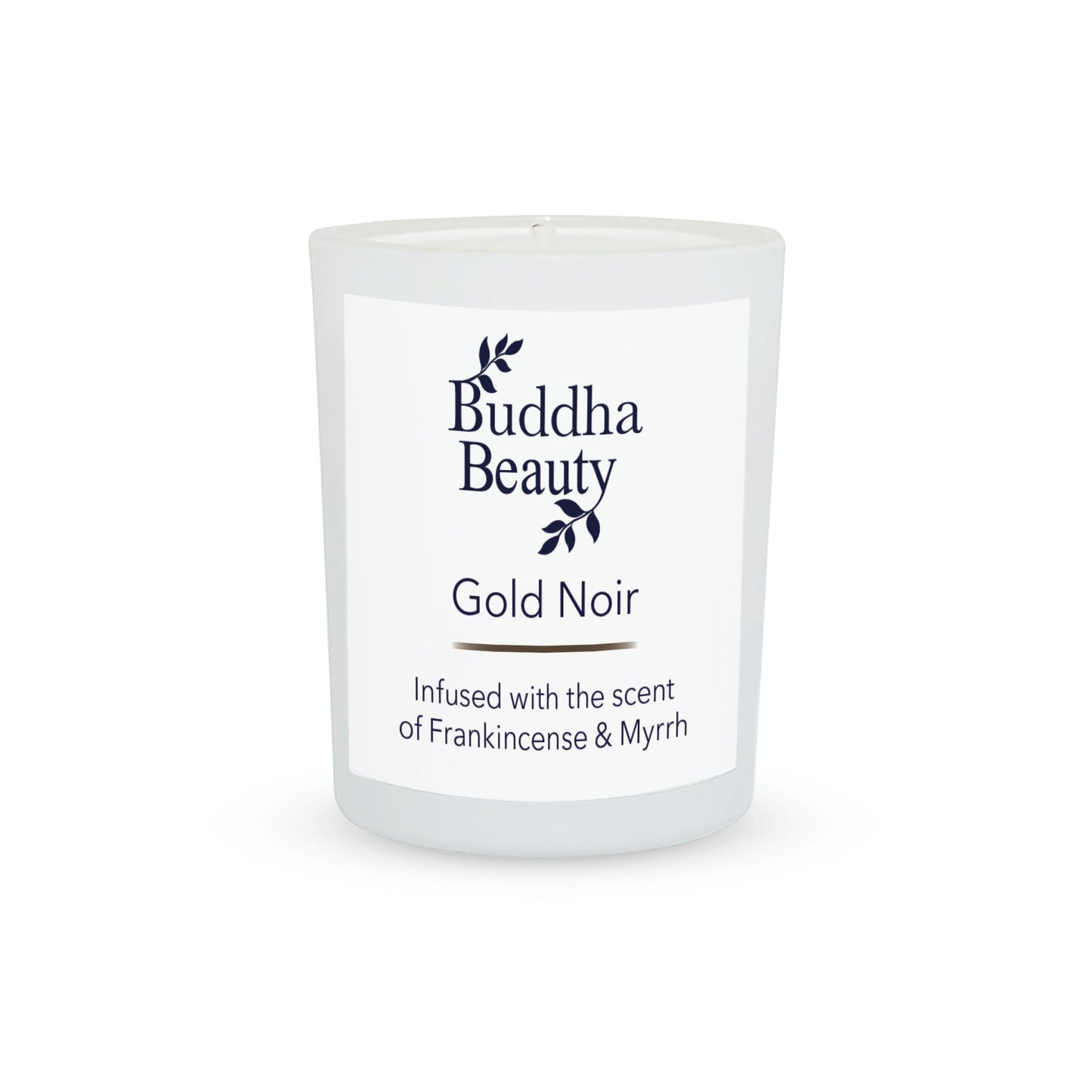 Gold Noir Frankincense & Myrrh Room Fragrance Collection - Buddha Beauty Skincare Room Candle #vegan# #cruelty-free#