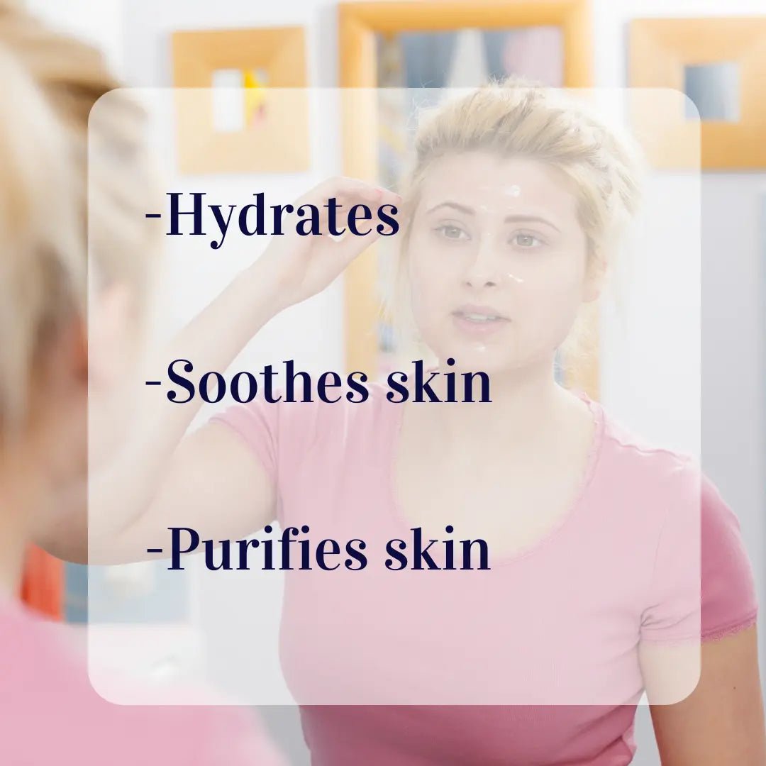 Hydration Lock Aloe Vera Gel Face Mask #skincare#