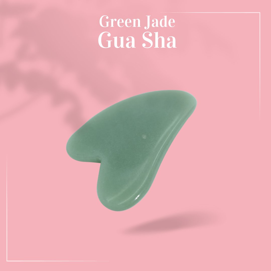 Jade Gua Sha - Buddha Beauty Skincare Accessories #vegan# #cruelty-free# #skincare#