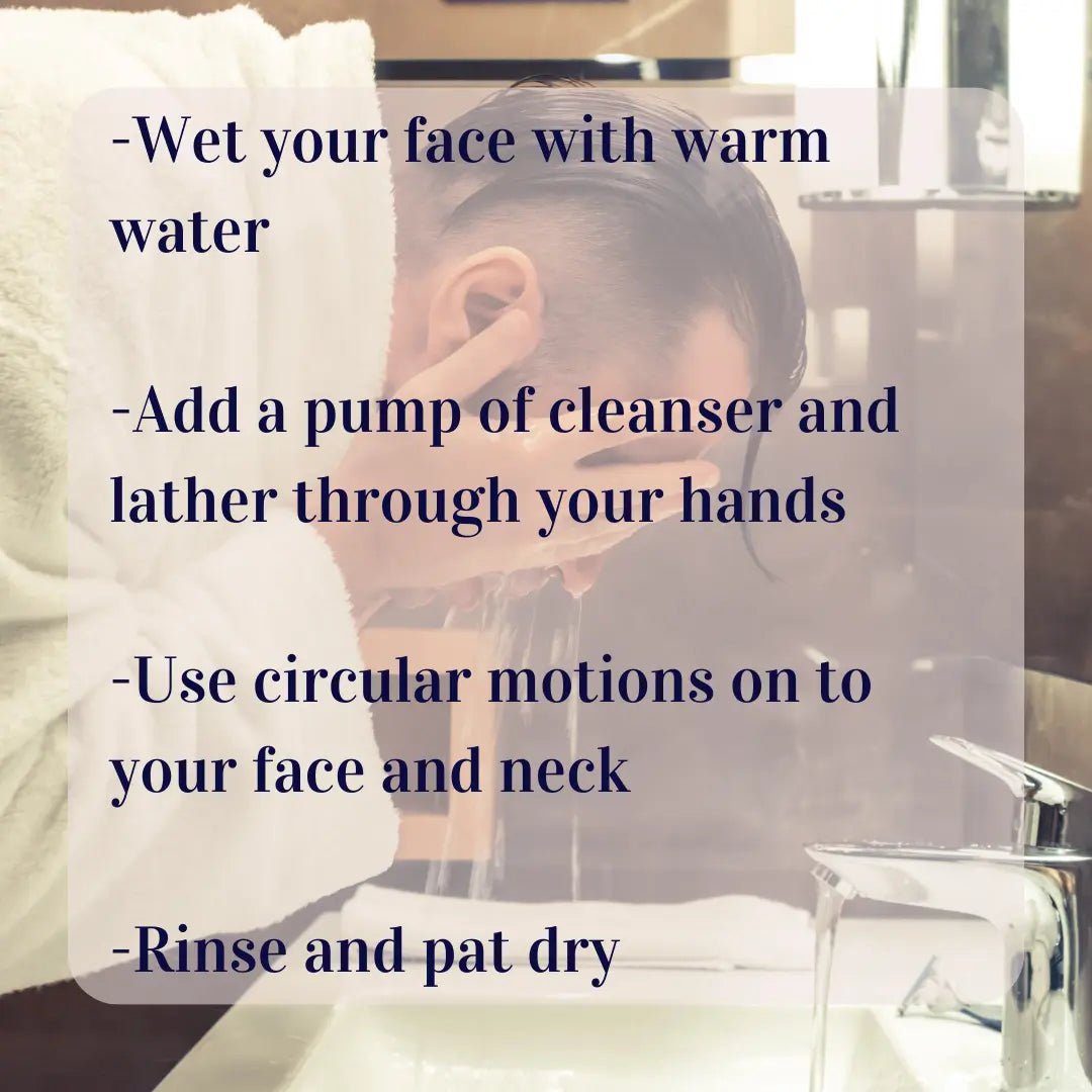Anti Fatigue Mens Gel Cleanser #skincare#